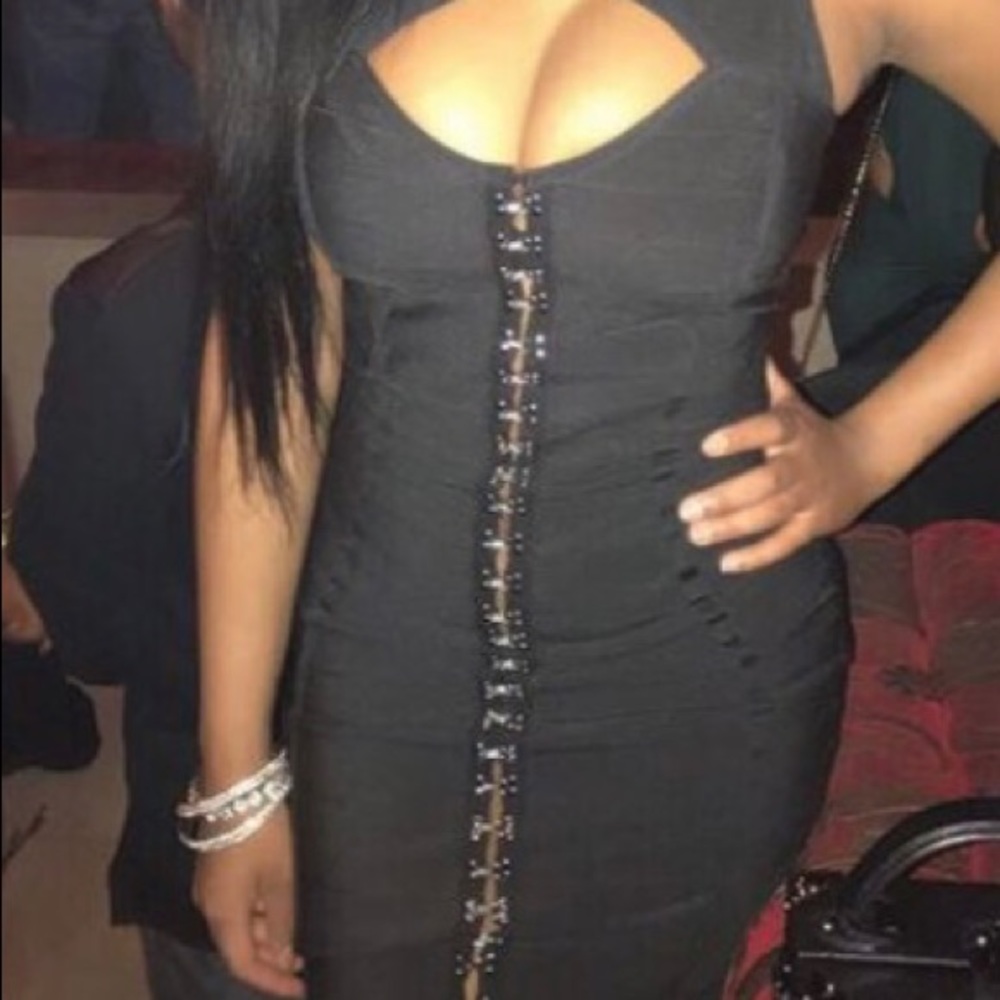 Black Bandage  Dress